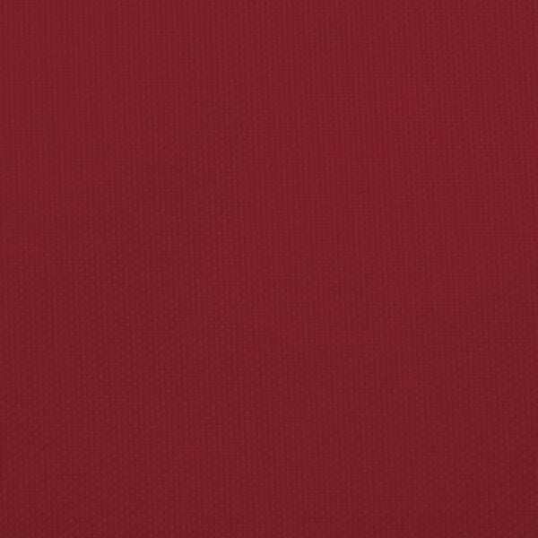 vidaXL Sunshade Sail Oxford Fabric Triangular 4x4x4 m Red
