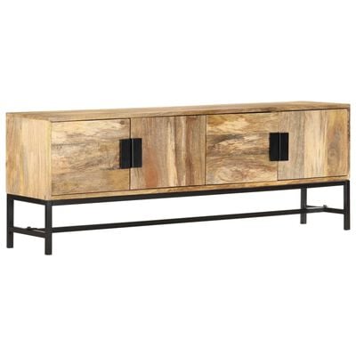 vidaXL TV Cabinet 140x30x50 cm Solid Mango Wood