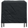 vidaXL Furniture Cover Plain Black 82 x 82 x 65 cm 600D Oxford Fabric