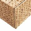 vidaXL Storage Box Natural 60 x 38 x 20 cm Water hyacinth
