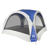 vidaXL Party Tent Blue 360x360x215 cm 185T Taffeta