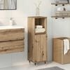 vidaXL Bathroom Cabinet Artisan Oak 30x30x100 cm Engineered Wood