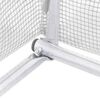 vidaXL Greenhouse with Steel Frame White 36 m&sup2; 6x6x2.85 m
