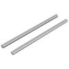vidaXL Threaded Rods 2 pcs Silver M6 x 120 mm (Thread Diameter x L)
