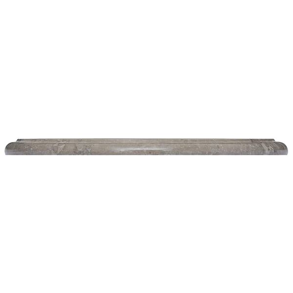 vidaXL Table Top Grey &Oslash;40x2.5 cm Marble