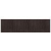 vidaXL Rug Rectangular Dark Brown 80x300 cm Bamboo