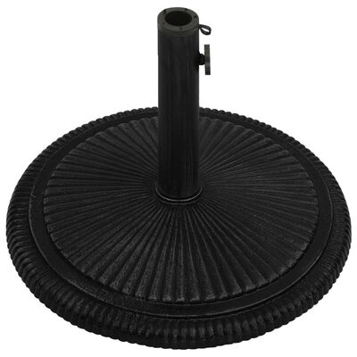 vidaXL Umbrella Base Black 45x45x30 cm Cast Iron