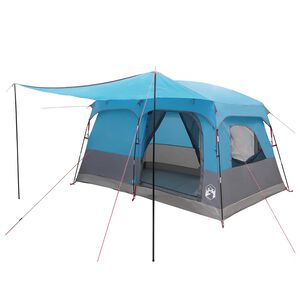vidaXL Family Tent 6-Person Blue Polyester