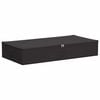 vidaXL Storage Box Anthracite 100 x 50 x 18 cm Non-woven fabric