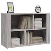 vidaXL Sideboard Grey Sonoma 80x30x54 cm Engineered Wood