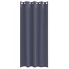 vidaXL Blackout Curtains with Rings 2 pcs Anthracite 260 x 140 cm