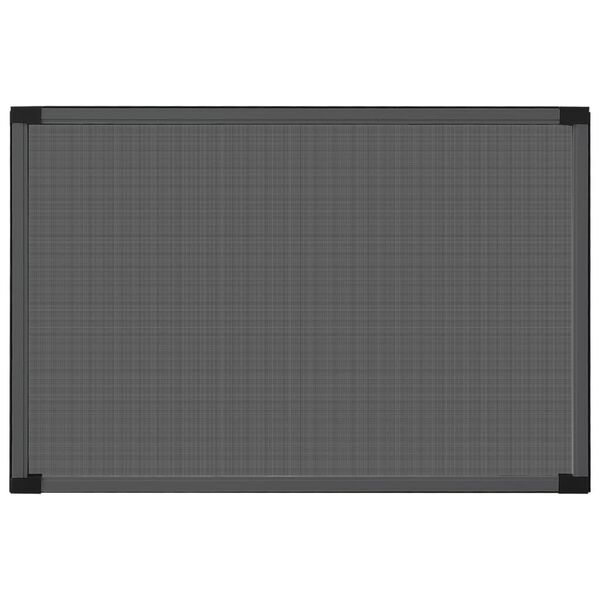 vidaXL Extendable Insect Screen for Windows Anthracite (100-193)x75 cm