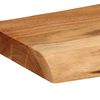 vidaXL Wall Shelves 2 pcs 80x20x3.5 cm Solid Wood Acacia