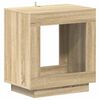 vidaXL Side Table Sonoma Oak 60 x 40 x 65 cm Engineered Wood