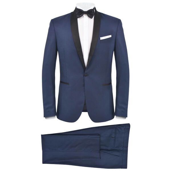 vidaXL Mens Tuxedo Navy 48