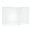 vidaXL Mosquito Net for Bed 3 pcs 156 mesh White 220 x 120 x 150 cm
