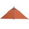 vidaXL Hanging Tent Tipi 1-Person Orange Waterproof
