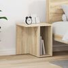 vidaXL End Table Sonoma Oak 37 x 32 x 40 cm Engineered Wood