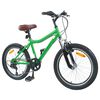 vidaXL Kids Bike 20'' 6-Speed for 6-11 Years Old Green