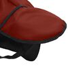 vidaXL Horse Blanket Bordeaux and Black 115 cm Polyester
