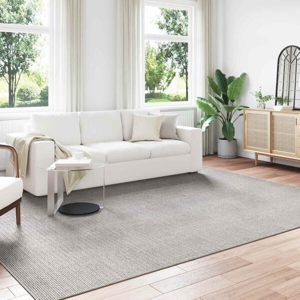 vidaXL Area Rugs Rectangular Cream and Grey 280 x 200 cm