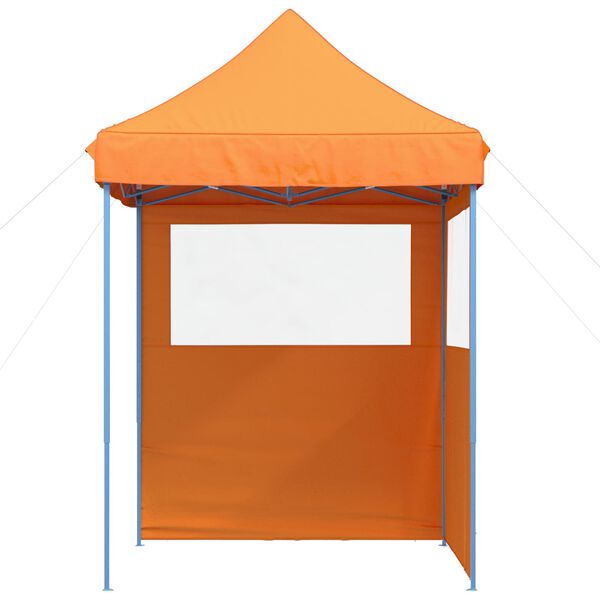 vidaXL Party Tent Folding Orange 200 x 200 x 306 cm Oxford Fabric