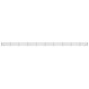 vidaXL Chain Link Fence with Spike Anchors Anthracite 0,8x25 m