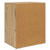 vidaXL Bedside Cabinet Artisan Oak 35 x 50 x 60 cm Engineered Wood