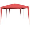 vidaXL Party Tent Red 600 x 300 x 255 cm PE and Steel