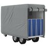 vidaXL Horse Trailer Cover Grey 396x178x250 cm Non-woven Fabric