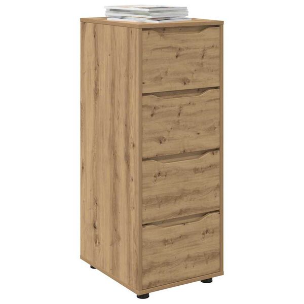 vidaXL Storage Cabinet Artisan Oak 40 x 48 x 105 cm Engineered Wood