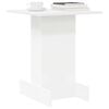 vidaXL End Table White 44.5 x 45 x 55 cm Engineered Wood