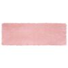vidaXL Faux Sheepskin Rug TAFALLA Pink 80 x 250 cm Polyester