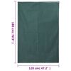 vidaXL Plant Fleece Covers with Zip 10 pcs 70 g/m&sup2; 1.2x1.8 m
