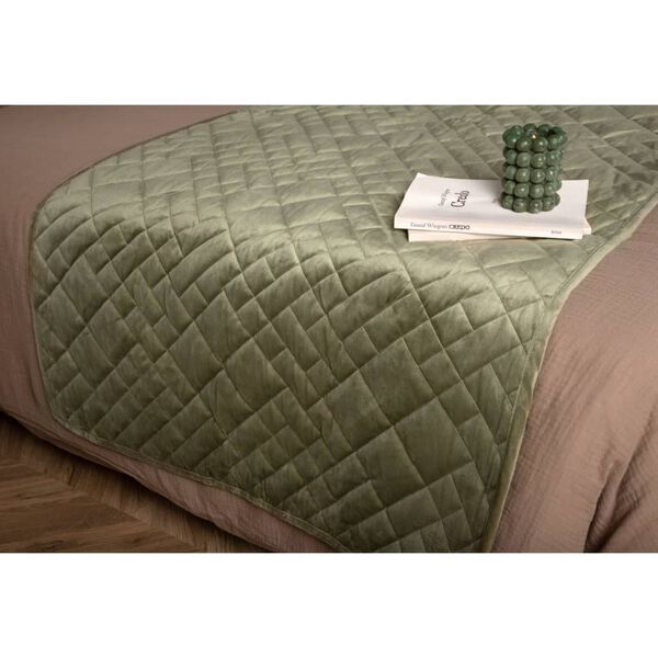 Venture Home Bedspread Jilly 80x260 cm Polyester Green