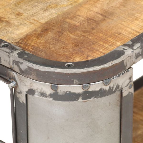 vidaXL TV Cabinet 90x30x40 cm Solid Mango Wood