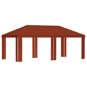 vidaXL Gazebo Cover 6 x 3 m Terracotta Polyester 190
