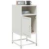 vidaXL Bedside Cabinets 2 pcs White 36x39x78 cm Steel