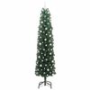 vidaXL Artificial Christmas Tree with 300 LEDs with Stand Green 240 cm