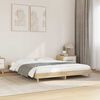 vidaXL Bed Frame without Mattress Sonoma Oak 160x200 cm Engineered Wood