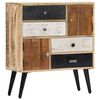 vidaXL Sideboard 70x30x78 cm Solid Mango Wood