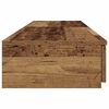 vidaXL Bed Drawers Old Wood 140 x 36.5 x 16.5 cm Engineered Wood