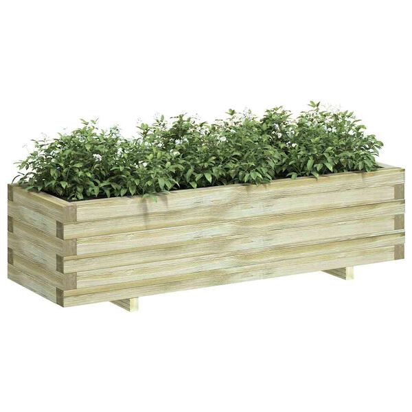 vidaXL Raised Bed 120x40x30 cm Wood Rectangular