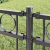 vidaXL Fence Element Assen Grey 170 x 200 cm Steel