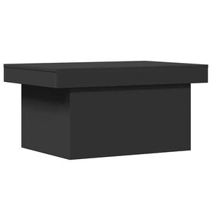 vidaXL Coffee Table | Black | Engineered wood | Medium | Coffee Table
