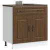 vidaXL Kitchen Base Cabinet Kalmar Brown Oak Engineered Wood