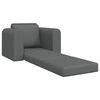 vidaXL Folding Sofa Bed Dark Grey 98 x 71 x 83 cm Fabric