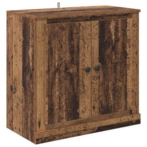 vidaXL Sideboard 70 x 35.5 x 67.5 cm Old Wood Engineered Wood