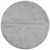 vidaXL Rug IZA Short Pile Scandinavian Look Grey &Oslash; 120 cm