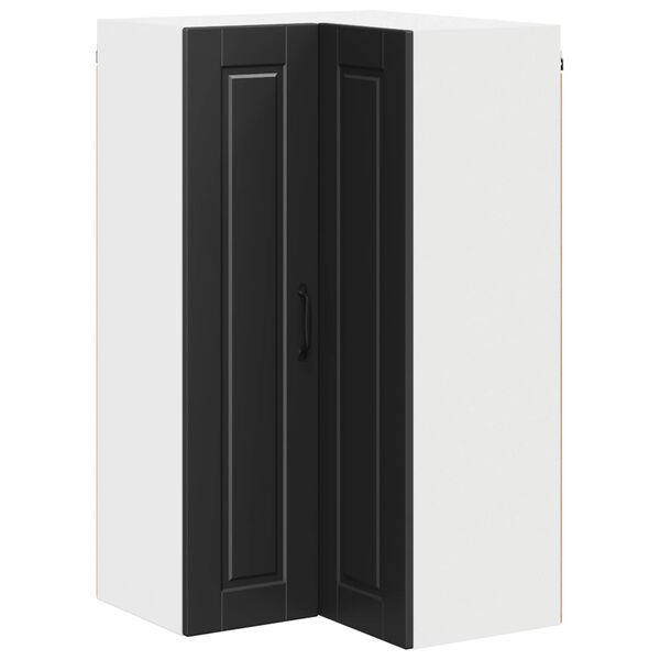 vidaXL Kitchen Cabinet Black 57 x 57 x 100 cm Engineered Wood